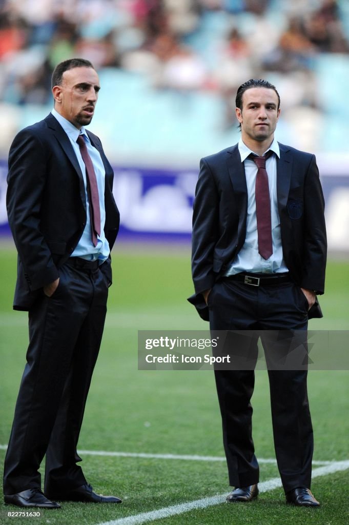 Franck Mathiere Franck RIBERY / Mathieu VALBUENA - - Tunisie / France - Match de ...