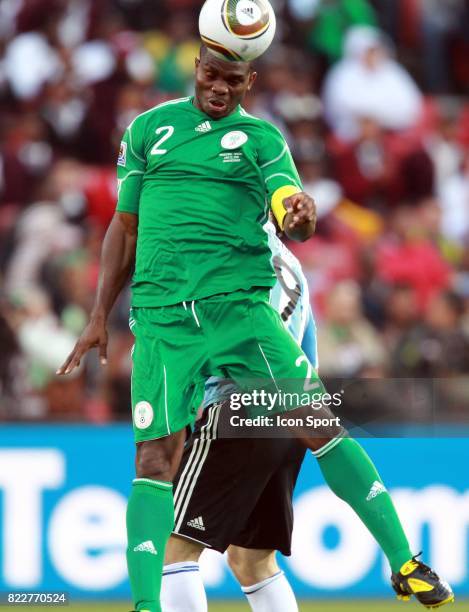 Joseph Yobo - - Argentine / Nigeria - Coupe du Monde 2010 - Johannesburg,