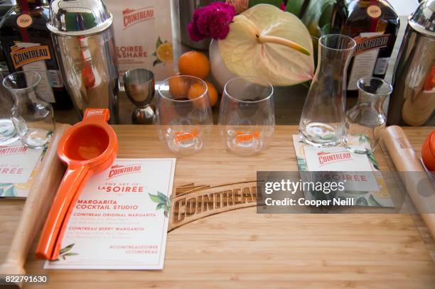 General view of the Cointreau Celebrates the Original Margarita and the Art of La Soiree with Caroline Harper Knapp at DEC on Dragon on July 25, 2017...