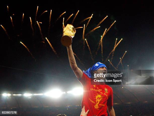 Victoire Espagne / David VILLA - - Espagne / Pays Bas - Finale Coupe du Monde 2010 - Soccer City - Johannesbourg,