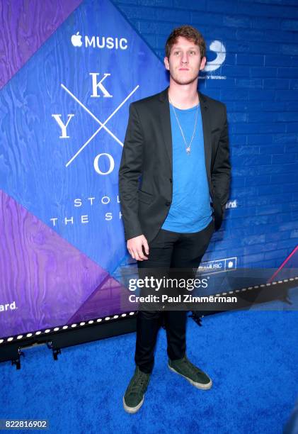 Myles Shear attends the Apple Music and KYGO "Stole The Show" documentary film premiere at The Metrograph on July 25, 2017 in New York City.