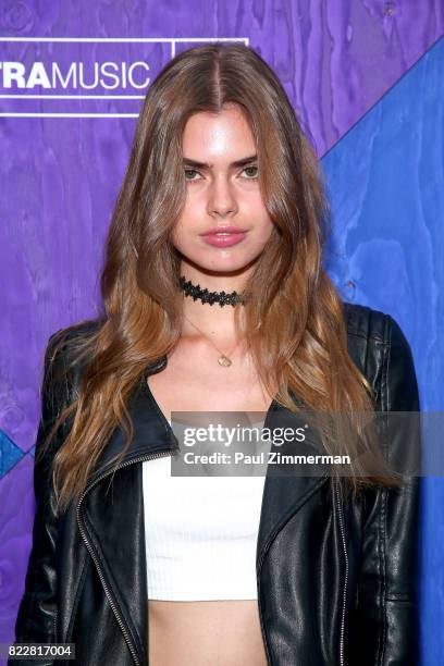 Gwen van Meir attends the Apple Music and KYGO "Stole The Show" documentary film premiere at The Metrograph on July 25, 2017 in New York City.