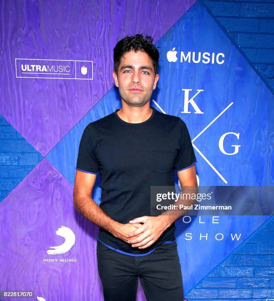 Adrian Grenier attends the Apple Music and KYGO "Stole The Show" documentary film premiere at The Metrograph on July 25, 2017 in New York City.