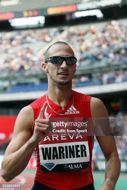 Jeremy WARINER - - 400m - Meeting Areva - Stade de France - Saint Denis,