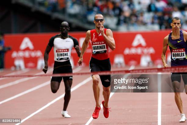 Jeremy WARINER - - 400m - Meeting Areva - Stade de France - Saint Denis,