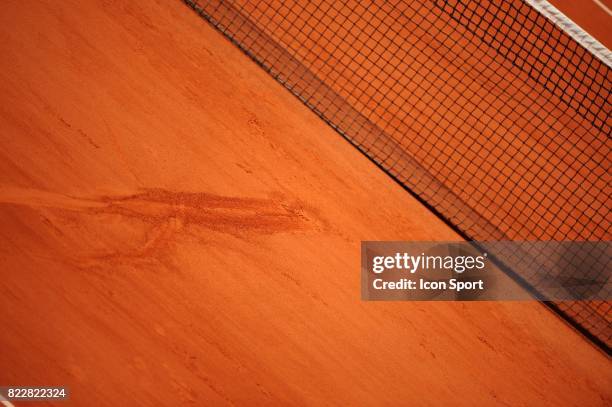 Illustration Terre battue / filet - - Roland Garros 2010,