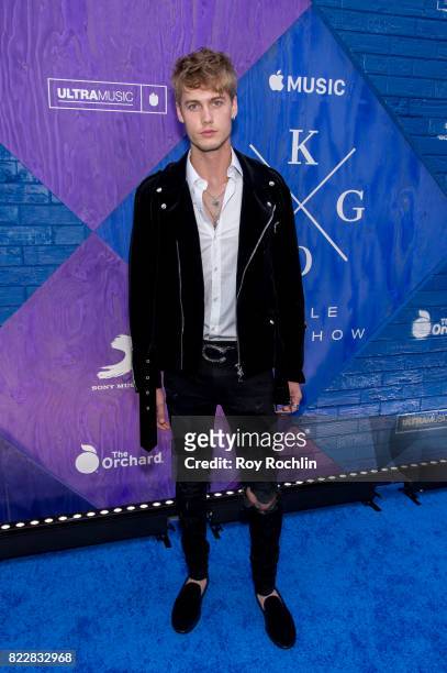 Guest attends KYGO "Stole The Show" documentary film premiere at The Metrograph on July 25, 2017 in New York City.