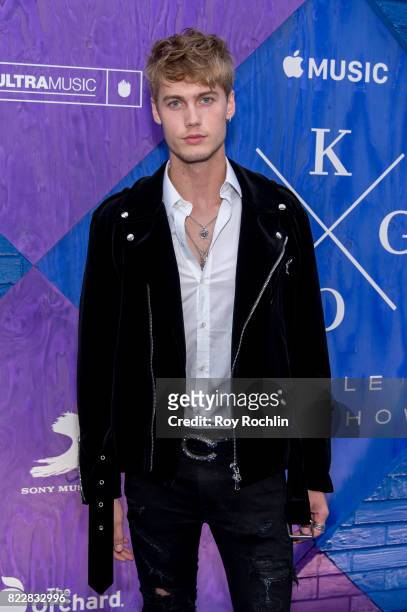 Guest attends KYGO "Stole The Show" documentary film premiere at The Metrograph on July 25, 2017 in New York City.