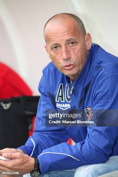 Alain Orsoni - Toulouse / Ajaccio - - Match Amical - Stade Maurice Trelut , Tarbes, France.,