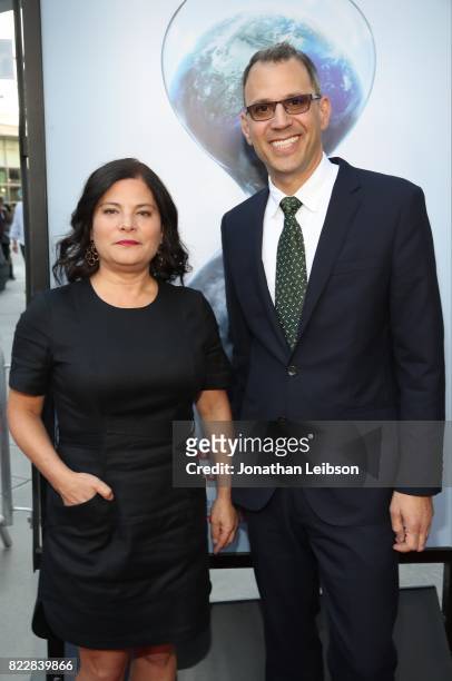 Co-Directors Bonnie Cohen and Jon Shenk attend a special Los Angeles screening of 'An Inconvenient Sequel: Truth to Power' at ArcLight Hollywood on...