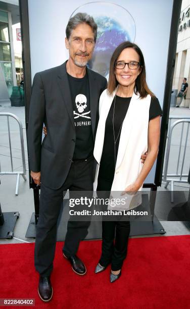 Bernard Walter and Executive Producer Lesley Chilcott attend a special Los Angeles screening of 'An Inconvenient Sequel: Truth to Power' at ArcLight...