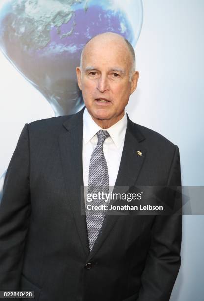 Governor of California Edmund G. Brown Jr. Attends a special Los Angeles screening of 'An Inconvenient Sequel: Truth to Power' at ArcLight Hollywood...