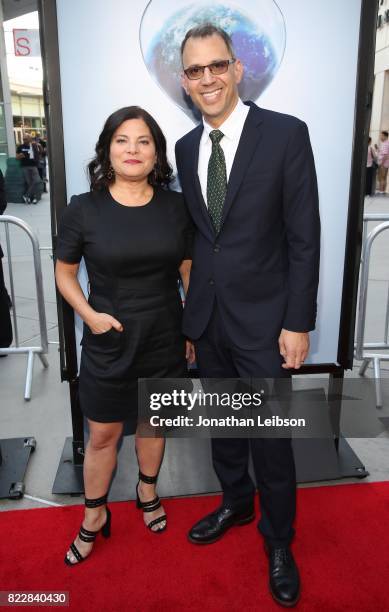 Co-Directors Bonnie Cohen and Jon Shenk attend a special Los Angeles screening of 'An Inconvenient Sequel: Truth to Power' at ArcLight Hollywood on...