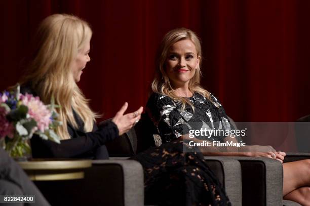 Nicole Kidman and Reese Witherspoon attend the HBO "Big Little Lies" FYC at DGA Theater on July 25, 2017 in Los Angeles, California.