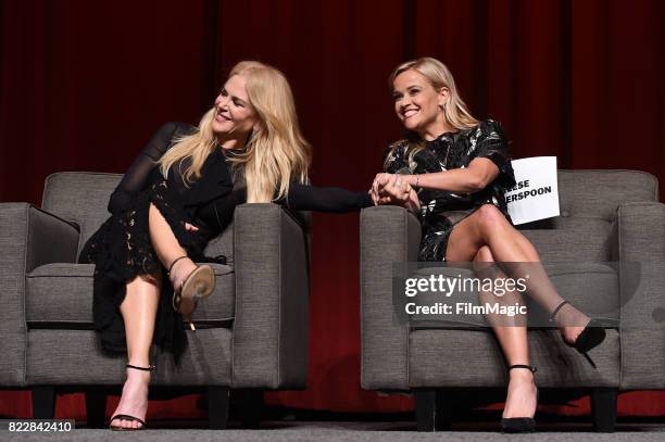 Nicole Kidman and Reese Witherspoon attend the HBO "Big Little Lies" FYC at DGA Theater on July 25, 2017 in Los Angeles, California.