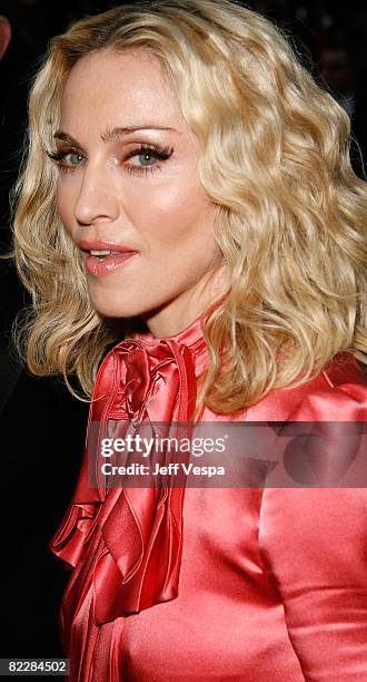 Singer Madonna arrives at amfAR's Cinema Against AIDS 2008 benefit held at Le Moulin de Mougins during the 61st International Cannes Film Festival on...