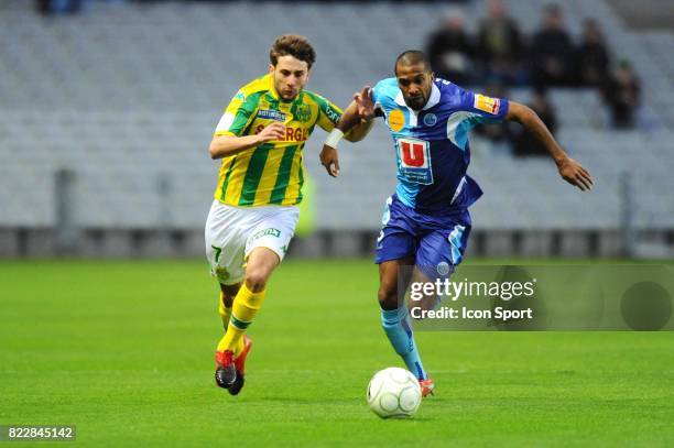 Djamel ABDOUN - - Nantes / Le Havre - 31eme journee de Ligue 2 - Stade de la Beaujoire - Nantes,