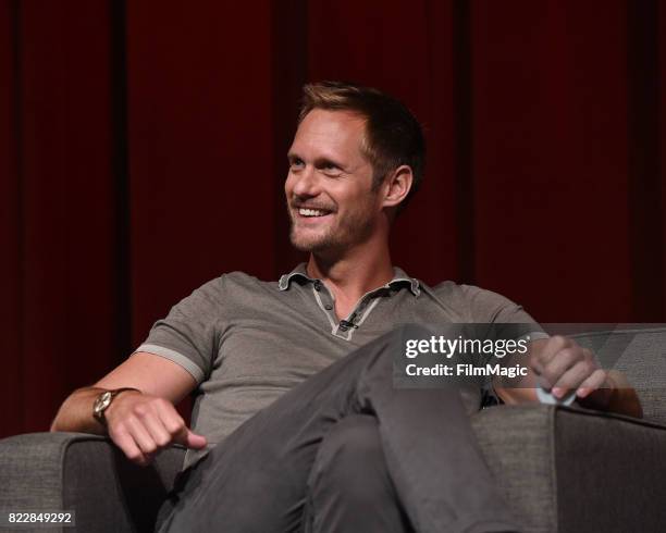 Actor Alex Skarsgard attends the HBO "Big Little Lies" FYC at DGA Theater on July 25, 2017 in Los Angeles, California.