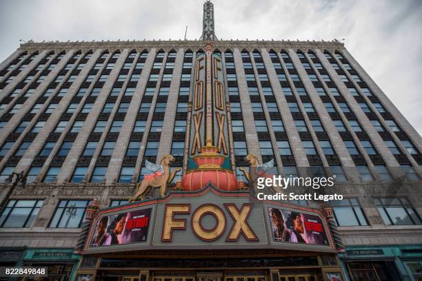 General view at the "Detroit" world premiere at Fox Theatre on July 25, 2017 in Detroit, Michigan.