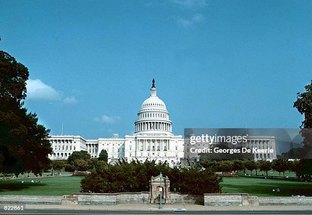 The United States Capitol building in Washington, DC July 24, 1998.