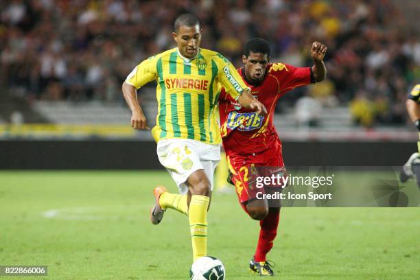 William VAINQUEUR / Ludovic BAAL - - Nantes / Le Mans - 1e journee Ligue 2,