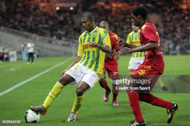 William VAINQUEUR / Ludovic BAAL - - Nantes / Le Mans - 1ere journee de Ligue2 - Stade de La Beaujoire,