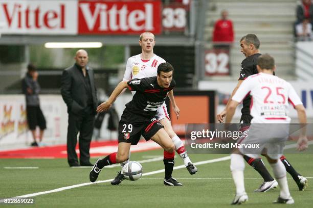 Romain DANZE - - Nancy / Rennes - 2eme journee ligue 1 - Stade Marcel Picot,