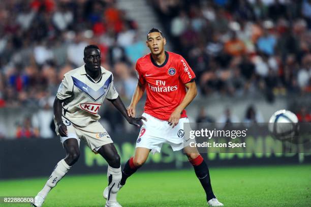 Ludovic SANE / Guillaume HOARAU - - PSG / Bordeaux - 3eme journee de Ligue 1 - Parc des Princes - Paris,