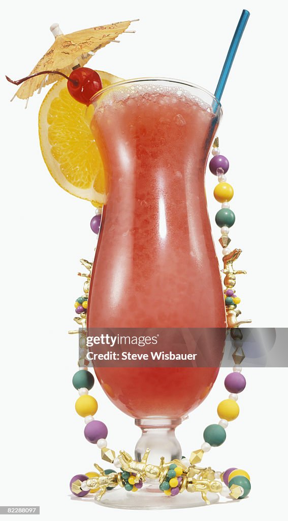 Tropical drink, rum punch