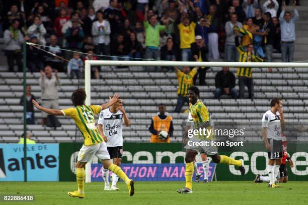 Joie de Papy Mison DJILOBODJI - - Nantes / Vannes - 5eme journee de Ligue2,