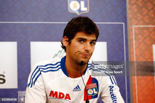 Yoann GOURCUFF - - Presentation - Conference de Presse - Nouvelle recrue de Lyon,