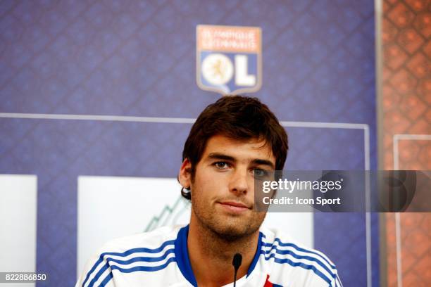 Yoann GOURCUFF - - Presentation - Conference de Presse - Nouvelle recrue de Lyon,