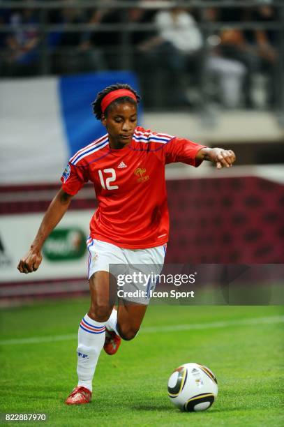 Elodie THOMIS - - France / Serbie - Eliminatoire Coupe du Monde 2011 - Stade de l Aube - Troyes -