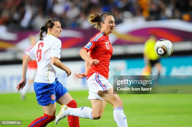 Gaetane THINEY - - France / Serbie - Eliminatoire Coupe du Monde 2011 - Stade de l Aube - Troyes -