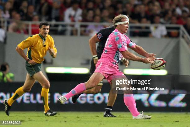 Brian Liebenberg - - Toulouse / Stade Francais - 3eme journee de Top14 - Stadium - Toulouse,