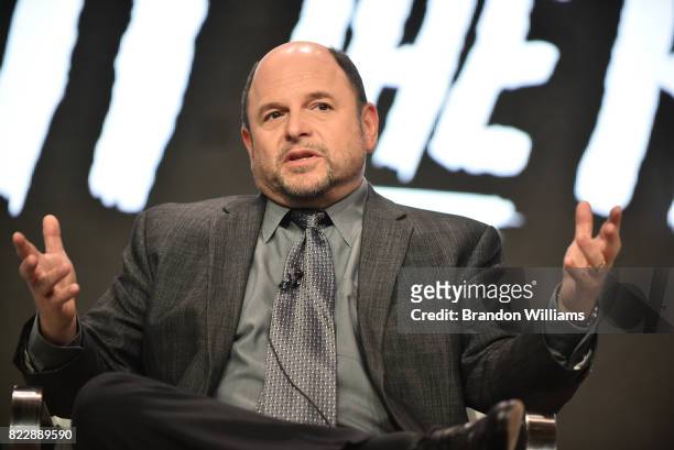 Actor/writer/director Jason Alexander at the panel of "Hit the Road" during the AT&T AUDIENCE Network Summer TCA Panels at The Beverly Hilton Hotel...