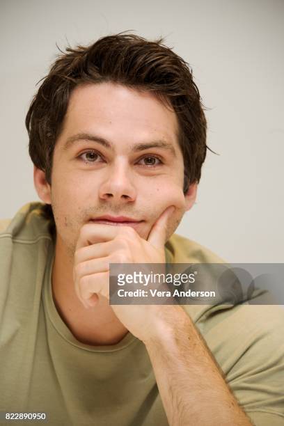 Dylan O'Brien at the "American Assassin" Press Conference at the Four Seasons Hotel on July 24, 2017 in Beverly Hills, California.