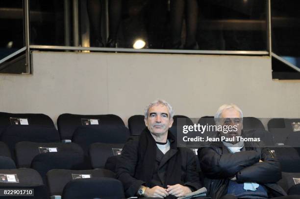 Raymond DOMENECH / Pierre MANKOWSKI - - Lyon / Saint Etienne - 28eme journee de Ligue 1 - Stade Gerland - Lyon -