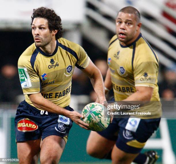 Alexandre Albouy / Luc Ducalcon - - Castres / Edimbourg - Heineken Cup - 2010/2011 -