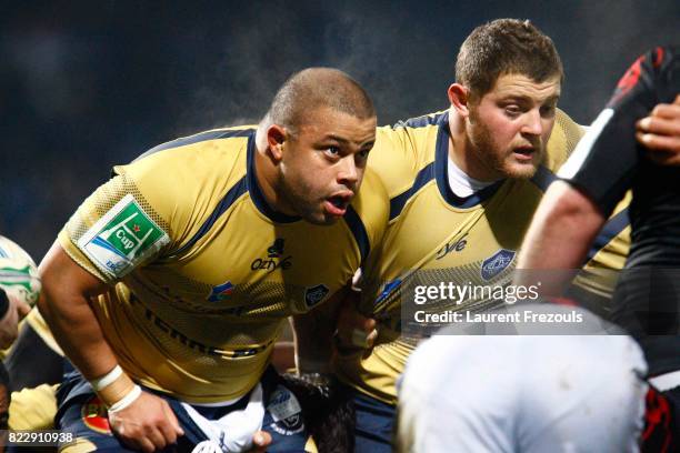 Luc Ducalcon - - Castres / Edimbourg - Heineken Cup - 2010/2011 -