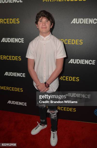 Actor Peyton Wich attends the AT&T AUDIENCE Network Summer 2017 TCA Panels for "Mr. Mercedes" at The Beverly Hilton Hotel on July 25, 2017 in Beverly...