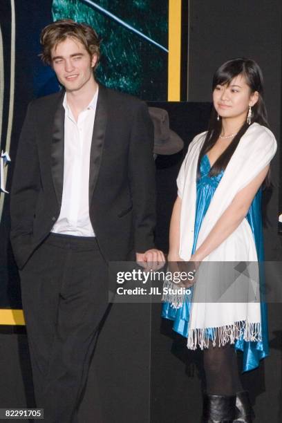 Robert Pattinson and Katie Leung