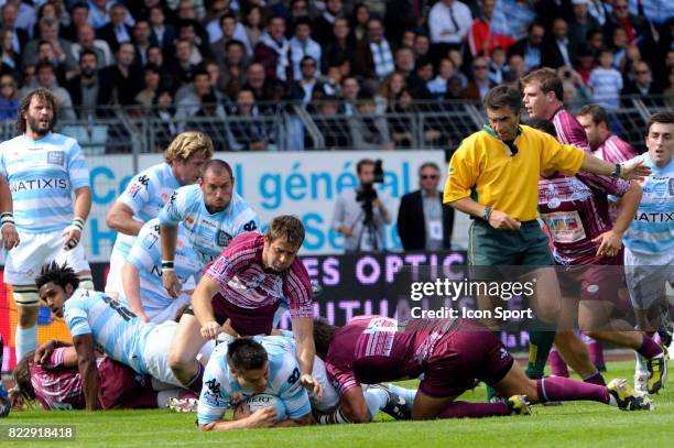 Francois VAN DER MERWE - - Racing Metro 92 / Bourgoin - 7eme journee Top14 au Stade Yves du Manoir ,