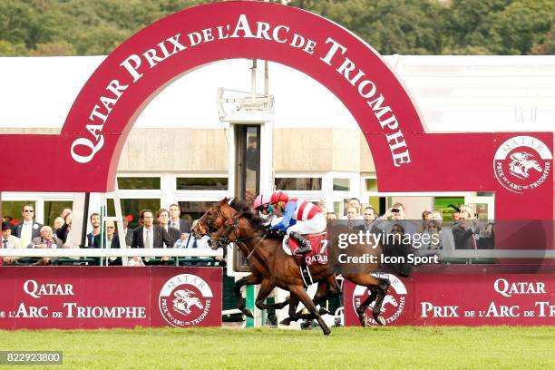 Victoire RL MOORE sur Workforce / Nakayama Festa - M Ebina - - Qatar Prix de l'Arc de Triomphe, Hippodrome de Longchamp,