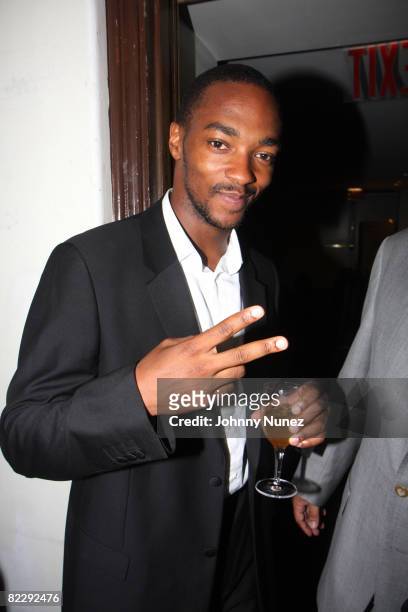 Anthony Makie attends Vibe Magazine's 15th Anniversary Party on August 12, 2008 in New York City.