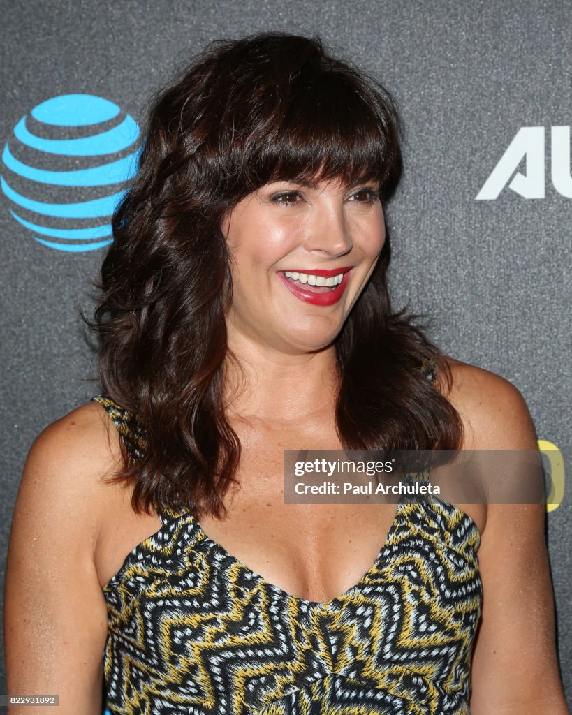 Actress Moniqua Plante attends the screening of "Mr. Mercedes" at The