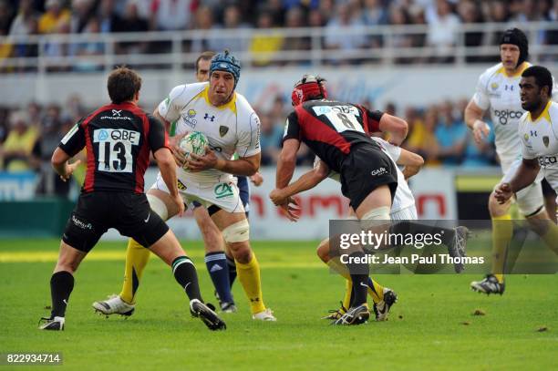 Jamie CUDMORE - - Clermont Auvergne / Saracens - Heineken Cup 2010/2011 - Stade marcel Michelin,