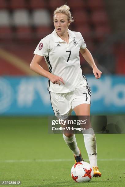 Carolin Simon of Germany women during the UEFA WEURO 2017 Group B group stage match between Russia and Germany at the Galgenwaard Stadium on July 25,...