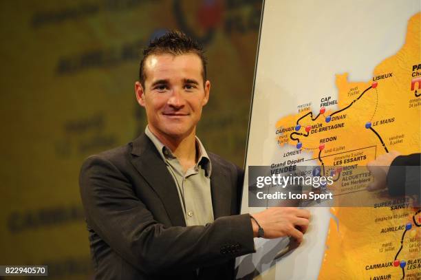 Thomas Voeckler - - Presentation du tour de france 2011 - Palais des Congres - Paris,