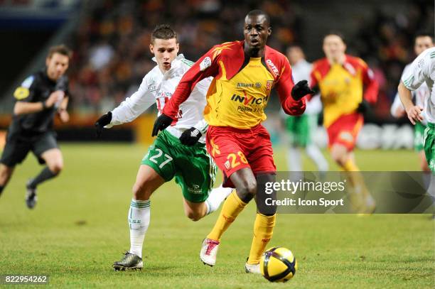 Kanga AKALE - - Lens / Saint Etienne - 20eme journee de Ligue 1,